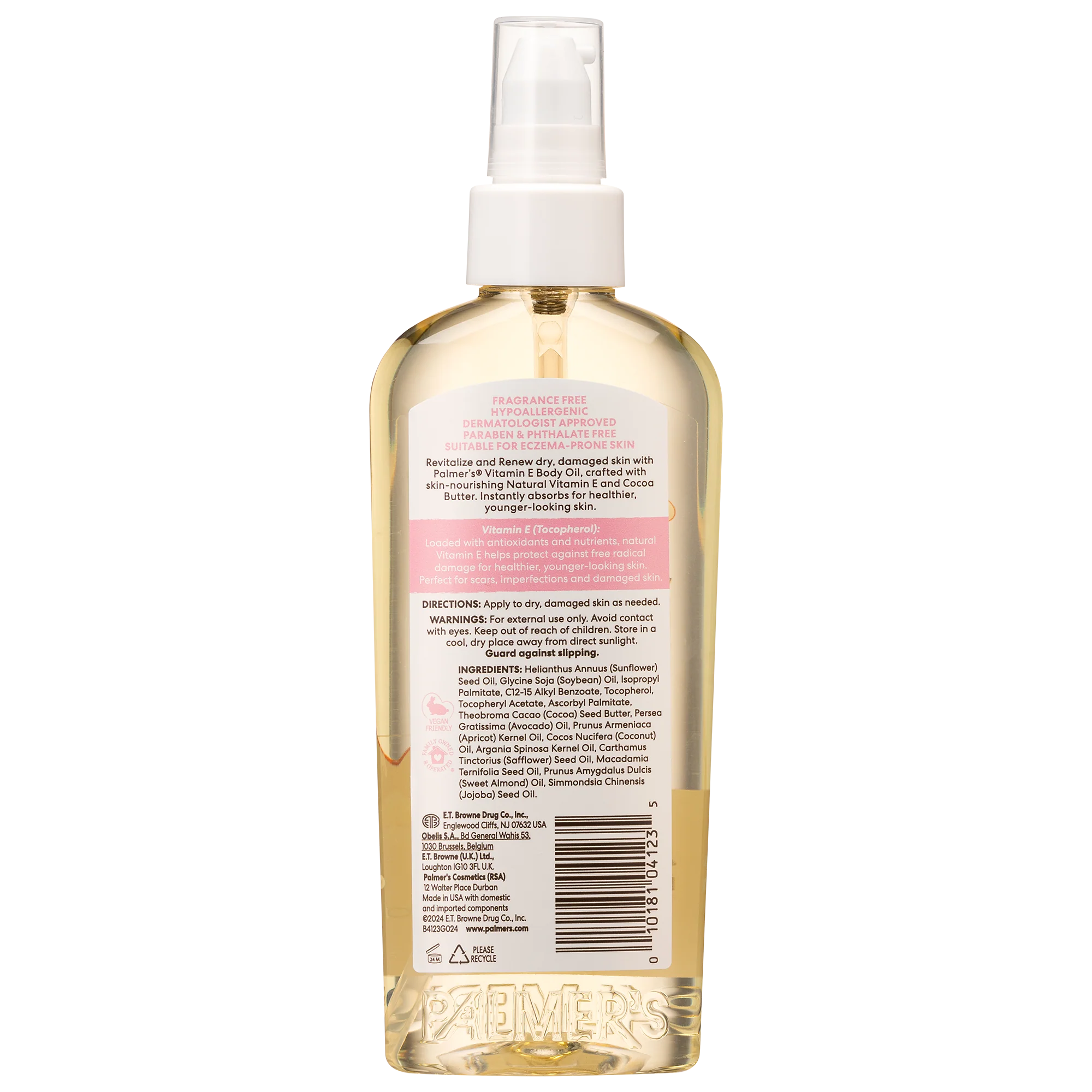 Palmer's Natural Vitamin E Body Oil 150ml - Image 5