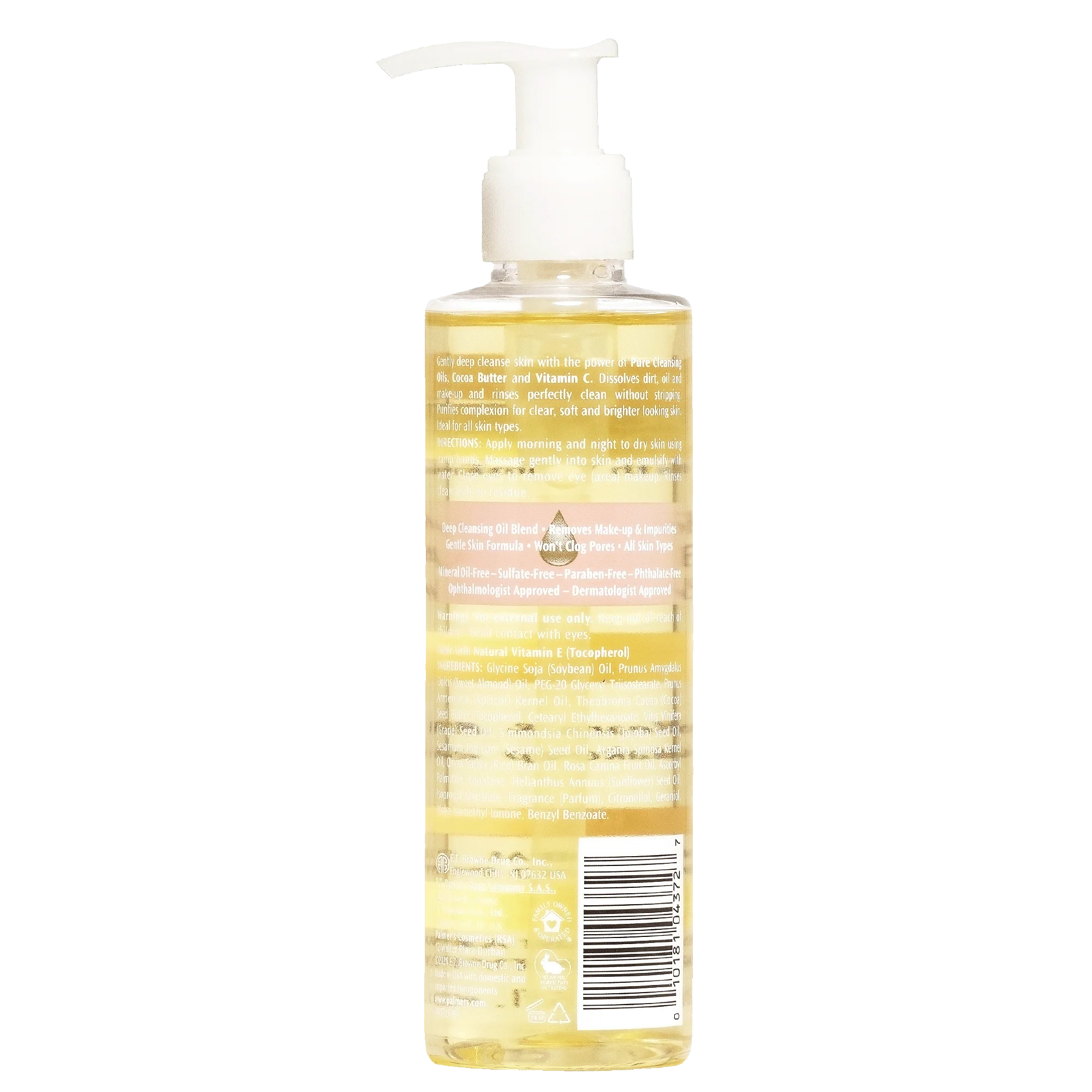Palmer's Skin Therapy Cleansing Oil for Face 190ml - Image 5